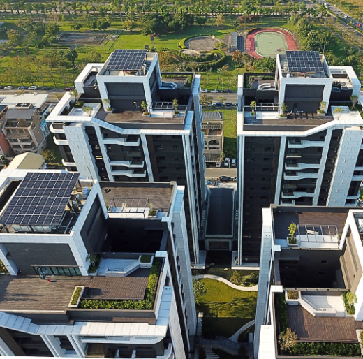 力信擎天新建物太陽能案例